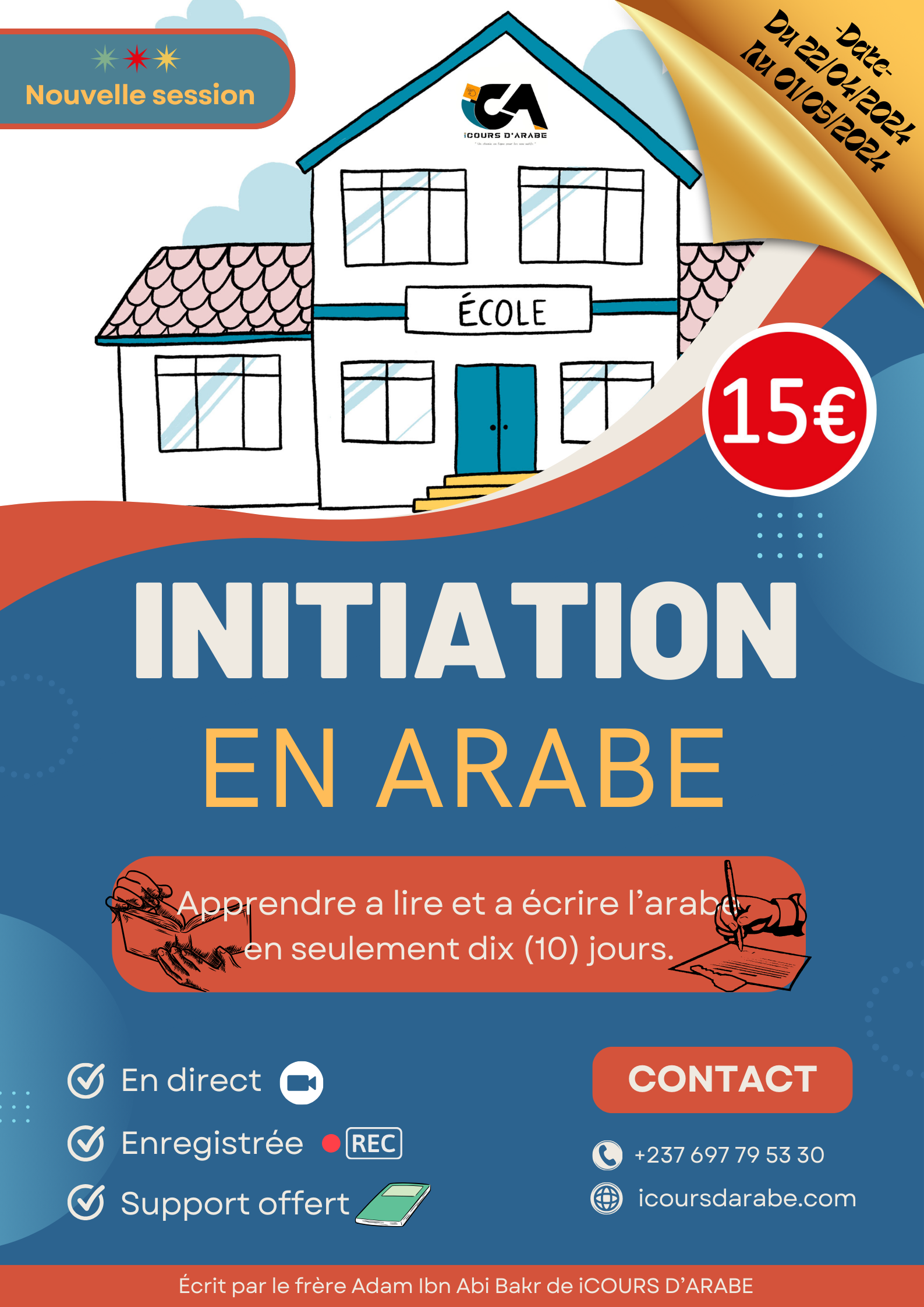 Session d’Initiation iCOURS D'ARABE
